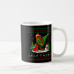 Bigfoot Kerstman Lelijke Kerstboom Grappig Kerstli Koffiemok