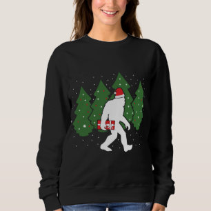 Bigfoot Kerstmis Funny Sasquatch Trui