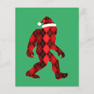 Bigfoot Kerstmis - Grappige Kerstmis  Flyer