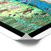 Bigfoot kinderen dansen rond een maypole poster (Hoek)