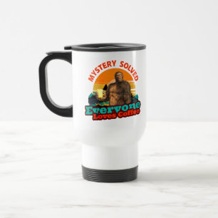 Bigfoot Koffie Mysterie Opgelost Humor Reisbeker