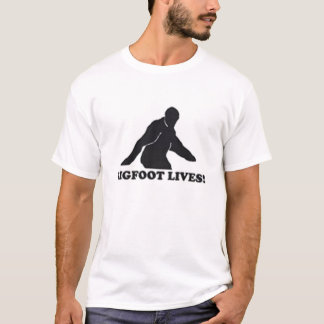 Bigfoot levens! t-shirt