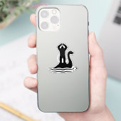 Bigfoot Loch Ness Monster Sticker (Telefoon)