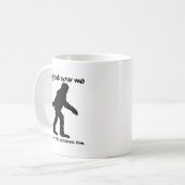 Bigfoot M'A Vu Drôle Mug (Devant gauche)