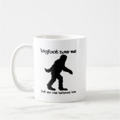 Bigfoot M'A Vu Drôle Mug (Gauche)
