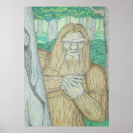 Bigfoot meme parodie poster