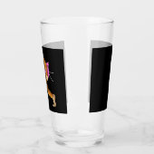 Bigfoot met Flamingo Animal Costuft Glas (Links)