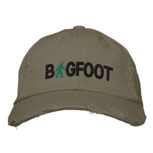 Bigfoot met logo geborduurde pet