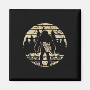 Bigfoot Morel Mushroom Foraging Mycology Shroom Hu Magneet