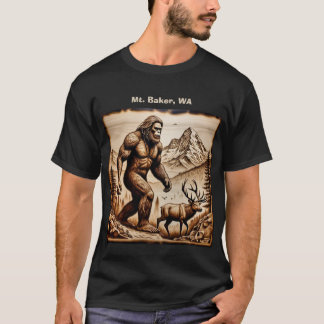 Bigfoot Mount Baker, Verenigde Staten T-shirt