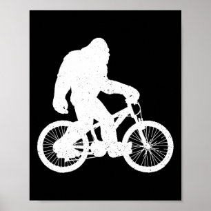 Bigfoot Mountainbike Downhill Fietsen Bike Poster