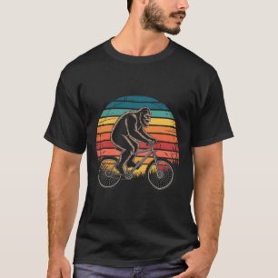 Bigfoot Mountainbike Grappige Mtb Fietsen Wielrenn T-shirt