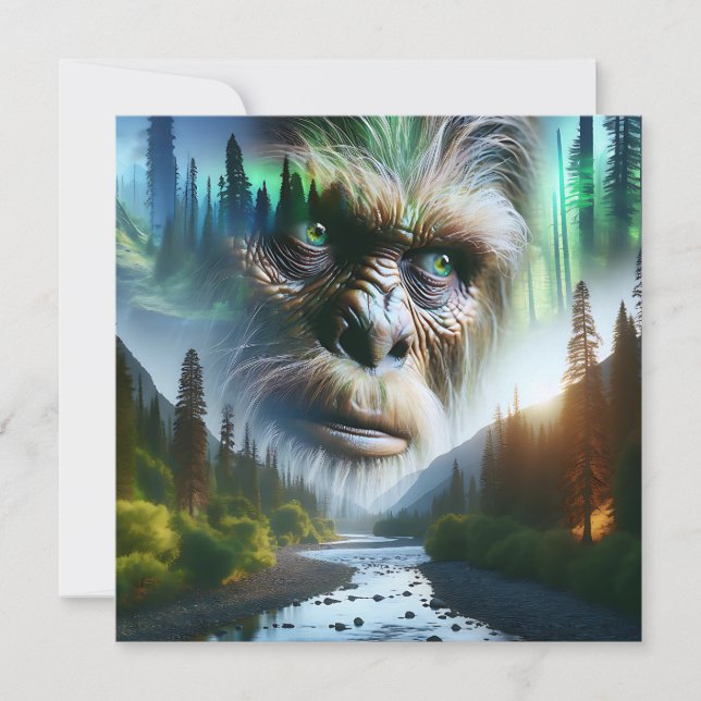 Bigfoot, Mountains, River and Forest (Voorkant)