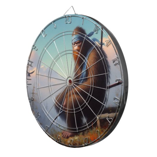 Bigfoot Ninja Dartbord (Voorkant Rechts)