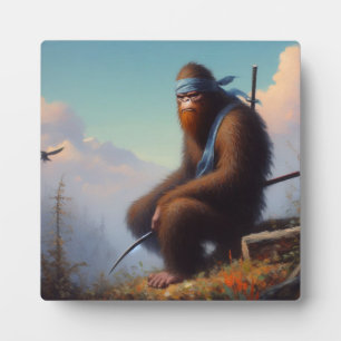 Bigfoot Ninja Fotoplaat