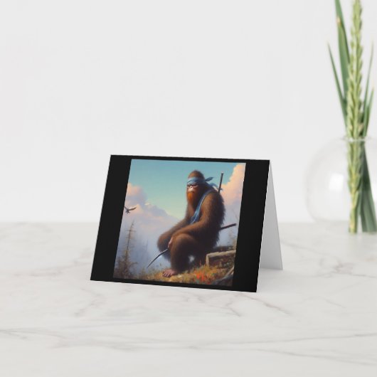 Bigfoot Ninja Kaart (Voorkant)