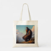 Bigfoot Ninja Tote Bag (Achterkant)