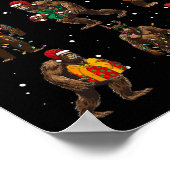 Bigfoot Noël Arbre Lumières Noël Décorations Garço (Coin)