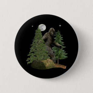Bigfoot-objecten Ronde Button 5,7 Cm