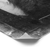 Bigfoot of Sasquatch-foto booth poster-kunstprint Poster (Hoek)