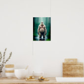 Bigfoot Ontmoeting - 12 x 16 Poster (Keuken)