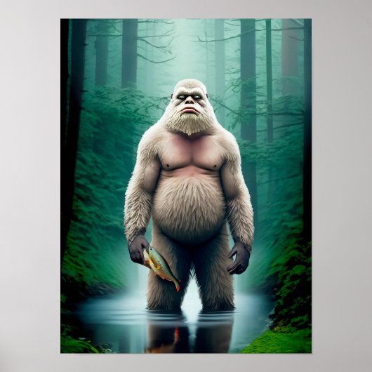 Bigfoot Ontmoeting - 12 x 16 Poster (Voorkant)