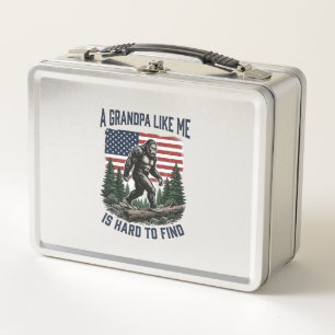 Bigfoot Opa Vintage Amerikaanse Vlag Shirt Ontwerp