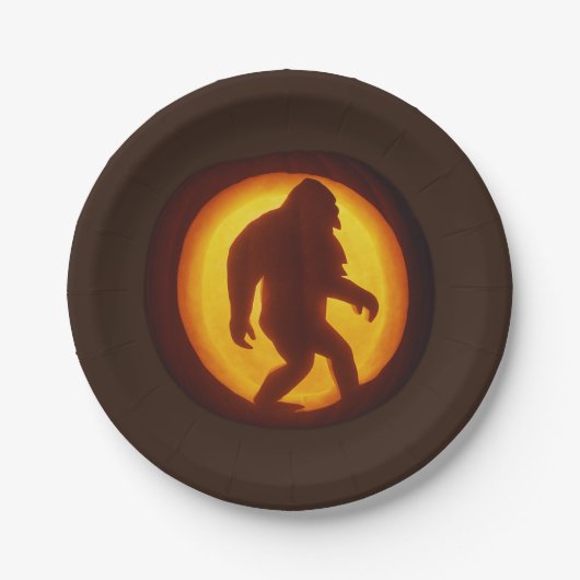 Bigfoot Party Bord – Sasquatch (Voorkant)