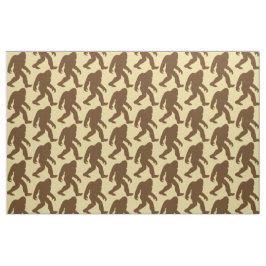 Bigfoot-patroon beige stof