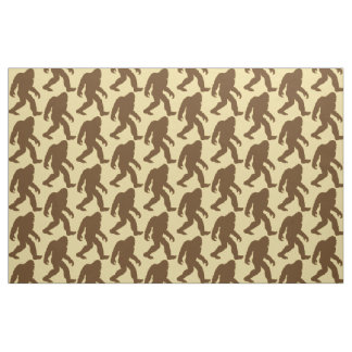 Bigfoot-patroon beige stof
