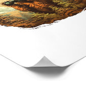 Bigfoot Peek-A-Boo Poster (Hoek)