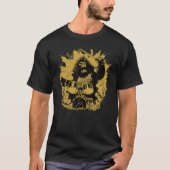 Bigfoot Playing Drummer Sasquatch Bigfoot Dr T-shirt (Voorkant)