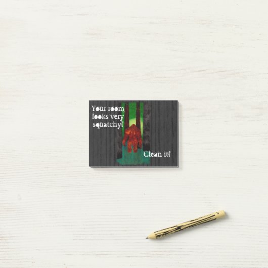Bigfoot Post-it® Notes (Op bureau)