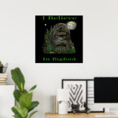 Bigfoot Poster (Thuiskantoor)