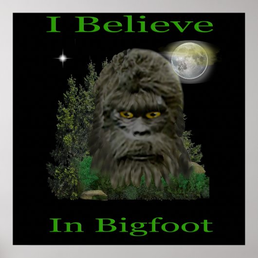 Bigfoot Poster (Voorkant)