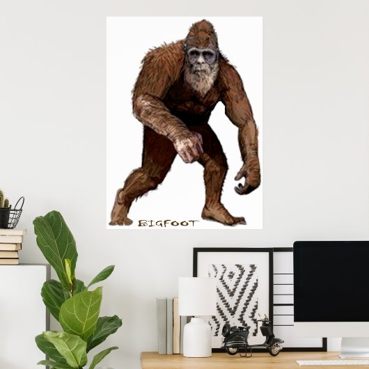 BIGFOOT POSTER (Thuiskantoor)