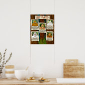 Bigfoot Poster Most Wanted ELE Officiële Merch (Keuken)