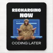 BigFoot Programmer Coder Software Developer Muismat (Voorkant)