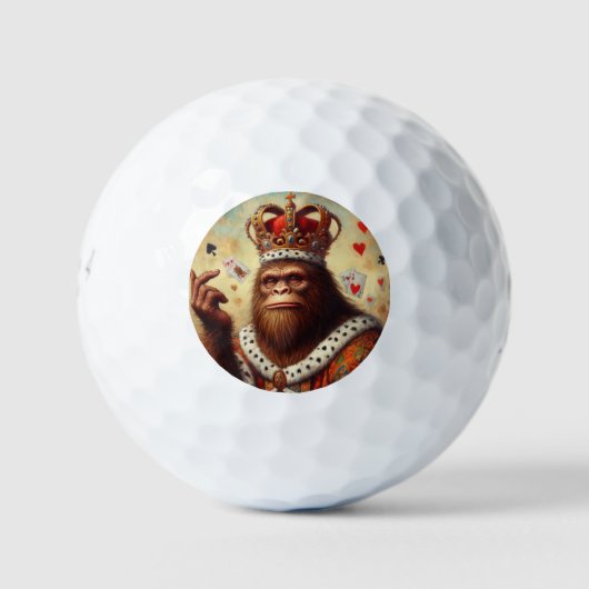 Bigfoot Queen of Hearts Golfballen (Voorkant)