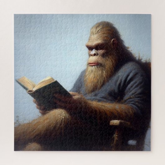 Bigfoot Reading Legpuzzel (Verticaal)