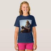 Bigfoot Reading T-shirt (Voorkant volledig)