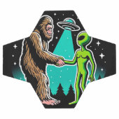 Bigfoot rencontre un Alien (Plat)
