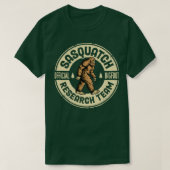 Bigfoot Research Team Retro  Sasquatch Mannen T-shirt (Design voorkant)