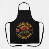 Bigfoot Research Team Retro  Sasquatch Schort (Voorkant)