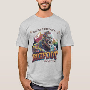 Bigfoot: Respect voor de lokale bevolking T-shirt