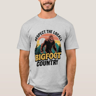 Bigfoot: Respect voor de lokale bevolking T-shirt
