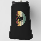 Bigfoot Retro Sunset Gift Golfheadcover (Draai 90)