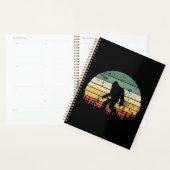 Bigfoot Retro Sunset Gift Planner (Display)