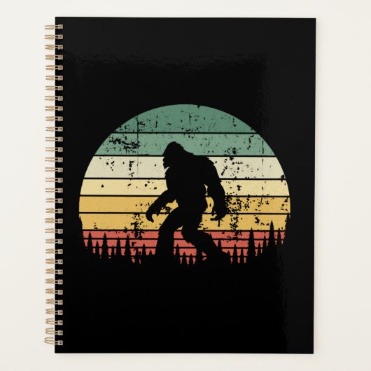 Bigfoot Retro Sunset Gift Planner (Voorkant)