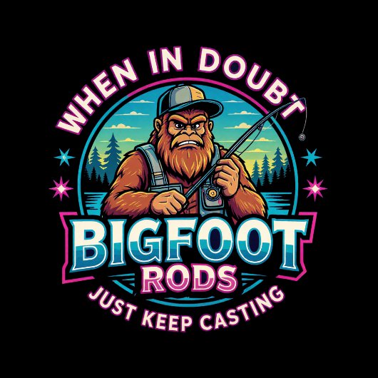 Bigfoot Rods When Your In Doubt Sticker